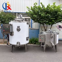 Cuve de Fermentation Automatique Multifonctionnelle en Acier Inoxydable 304 pour Lait et Jus avec Agitateur, Pasteurisateur Haute Performance pour Yaourt
