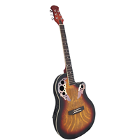 Guitare acoustique Ovation à dos rond avec micro 4 bandes, 41 pouces, semi-acoustique, vente en gros