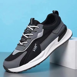 Chaussures de sport professionnelles personnalisées en tissu maillé à lacets, style marche, plates, respirantes, pour la course à pied - Product Image 4