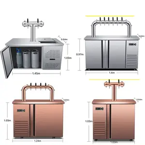 Dispensador de cerveja automático elétrico, dispensador de kegerator, lata de cerveja, dispensador de cerveja, geladeira