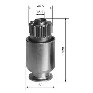 Engrenage de démarrage automatique, engrenage Bendix 54-117 231970 1.01.0914.0 1893561 utilisé sur les démarreurs de la série 40MT 42MT <span class=keywords><strong>DD</strong></span> - Product Image 5