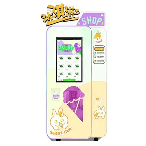 Automatischer Touchscreen-Verkaufs automat Softeis automat