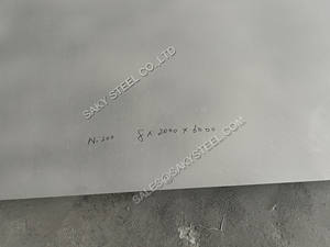 Placa de Níquel UNS N02201 EN10204 3.2 99% Ni 1035 MPa de Resistencia para la Industria Aeroespacial y de Generación de Energía - Product Image 2