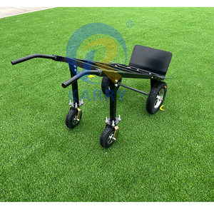 Carretilla para Subir Escaleras con Capacidad <span class=keywords><strong>de</strong></span> Carga <span class=keywords><strong>de</strong></span> 500 kg, Accesorio para Castillo Inflable con 4 Ruedas <span class=keywords><strong>de</strong></span> Aleación, Plegable, Desmontable y Portátil - Product Image 3
