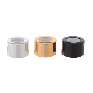 Couvercle <span class=keywords><strong>en</strong></span> aluminium avec diffuseur de rosée coloré, nouveau, personnalisé, capuchon <span class=keywords><strong>en</strong></span> aluminium avec insertion <span class=keywords><strong>en</strong></span> plastique, capuchons de bouteille de parfum - Product Image 2