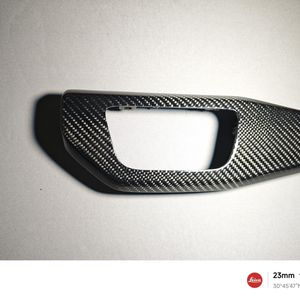 สำหรับ Audi A4L/A5 ผลิตภัณฑ์ตกแต่งภายในรถยนต์ ชุดตกแต่งมือจับประตูและสวิตช์กุญแจ คาร์บอนไฟเบอร์ - Product Image 4