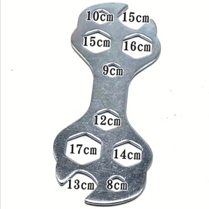 Clé à molette multifonction en acier (plusieurs tailles) – Outil de réparation de vélo pour enfants uniquement - Product Image 3