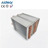 Échangeur de chaleur à tubes Aidear, serpentin hydronique à eau réfrigérée pour système de climatisation modulaire AHU industriel