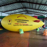 Dirigeable publicitaire de vente chaude, zeppelin publicitaire, dirigeable publicitaire gonflable à vendre