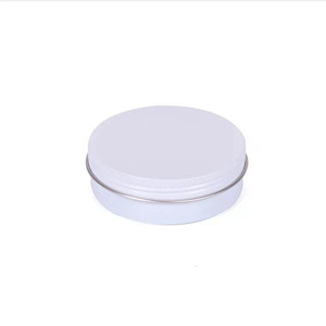 Round White Metal Tin Can Wholesale Aluminum Tin Box Packaging