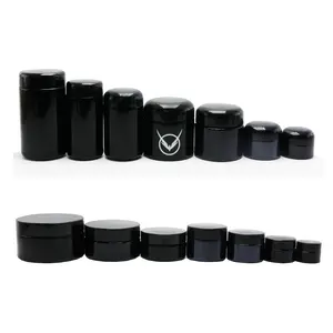 Siêu Tháng Chín Bán Nóng 15Ml 30Ml 50Ml 100Ml 200Ml 250Ml 500Ml 1000Ml UV Dark Violet Kem Thủy Tinh Jar DV-04S