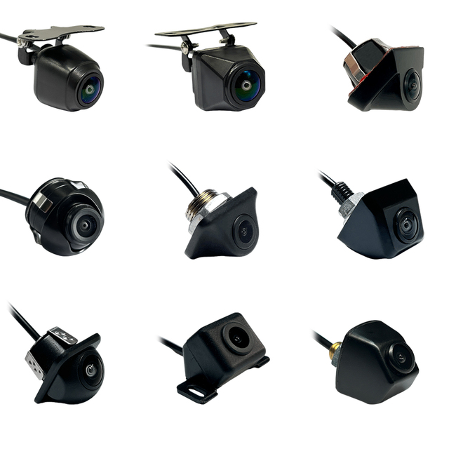 E-TOO Automotive Factory Supplier AHD/CVBS Car Reversing Aid Waterproof IP69 Car Front Backup Rear View Reverse Camera for Cars