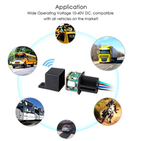 MICODUS Traceur GPS CJ720 LK720 avec coupure moteur, antivol, alarme voiture 12V, petit traceur GPS, relais voiture MV720