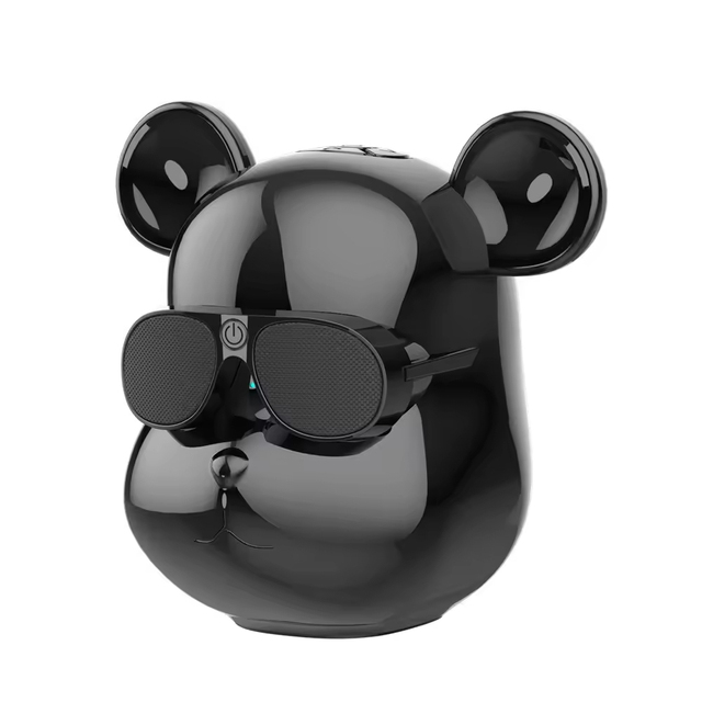 Speaker Violent Bear Mini Wireless Speakers USB Stereo Sound Speaker Creative Cool Cartoon Bear Design Speaker Desktop Speakers