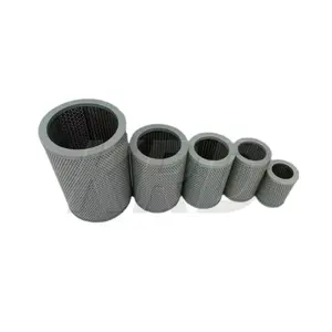 20 micron Stainless Steel Fiber pressure line FC7102Q020BS hydraulic oil filter cartridge suction filter FC7102Q010BS