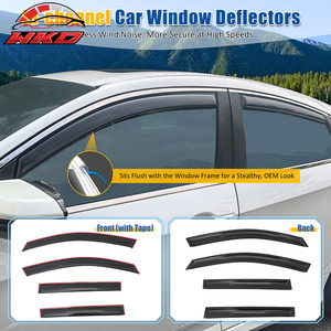 Pare-soleil et déflecteurs latéraux pour Subaru Outback 15-19, installation intégrée - Product Image 2