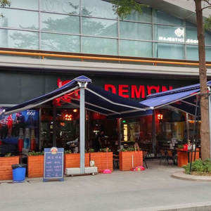 Toldo retráctil Tuoye <span class=keywords><strong>para</strong></span> garaje <span class=keywords><strong>de</strong></span> coche, <span class=keywords><strong>techo</strong></span> <span class=keywords><strong>de</strong></span> <span class=keywords><strong>lona</strong></span> <span class=keywords><strong>para</strong></span> refugios <span class=keywords><strong>de</strong></span> motocicletas al aire libre, tamaño grande, 7m, 8m, 9M, 10m, resistente - Product Image 3