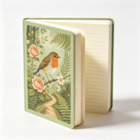 Carnet personnalisé imprimé en gros, papier de haute qualité 300 g/m², carnet professionnel pour cadeaux promotionnels