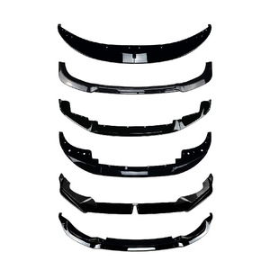 ลิ้นกันชนหน้า BMW ABS สีดำเปียโนลายคาร์บอนไฟเบอร์ สำหรับซีรีส์ 1 2 3 4 5 X1 X3 X4 X5 X6 - Product Image 5