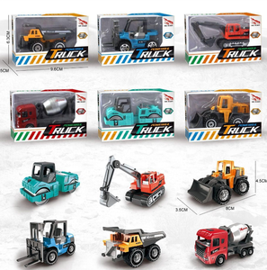 Nuevo Mini Coche de Ingeniería de Aleación a Escala 1:64, Modelo de Simulación, Camión de <span class=keywords><strong>Juguete</strong></span> Deslizante, Coche Pequeño de Metal, Regalos para Niños, Juguetes Infantiles - Product Image 1