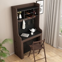 Ensemble de table à manger moderne en bois extensible pour 4 personnes, meuble de salle à manger pour restaurant