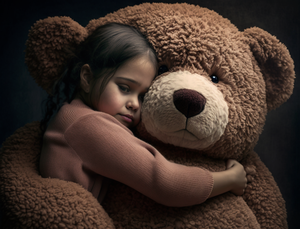 Tamaño grande 120cm 140 cm abrazando oso de peluche grande con Bowknot juguete de peluche regalo de peluche decoración del hogar juguete suave - Product Image 4