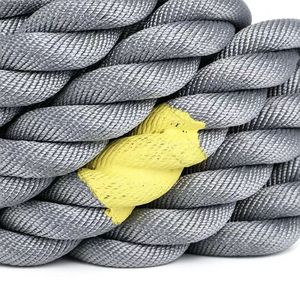 <span class=keywords><strong>Cuerda</strong></span> Profesional para Arrastrar Trinecos, <span class=keywords><strong>Cuerda</strong></span> de Batalla de Alta Resistencia Antideslizante para Entrenamiento de Resistencia y Fitness - Product Image 6