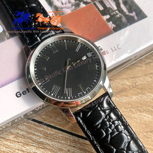 Reloj de Hombre de la Serie Dream Retro de Calidad 5A, Reloj de Lujo de Alta Gama con Esfera Grande, Correa Impermeable, Calendario y Correa de Cocodrilo - Product Image 5