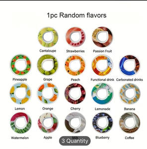 Dropship Food Grade Bpa Free aromatizzante baccello aria profumo fruttato Sprite Cola latte latte baccelli sapore di caffè per bottiglia di acqua - Product Image 5