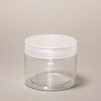 Boîtes de collation transparentes de grand diamètre personnalisées de haute qualité boîtes de crème boîtes en plastique alimentaire