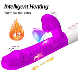 Prodotto adulto moda vibratore 3 in 1 aspirante stimolazione clitoride coniglio vibratore G Spot vibratori per la masturbazione femminile - Product Image 2