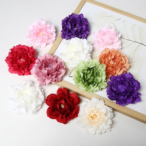 Cabezas de Flores de Peonía Artificiales Lichao, de Seda, Realistas, para Decoración de Bodas, Accesorios de Fotografía para Exteriores, Decoración del Hogar, Tamaño Grande - Product Image 2