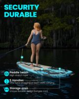 Couture de soudure chaude jeu d'eau personnalisé surf stand up paddle board gonflable SUP board