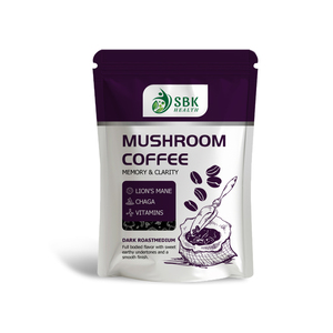 Café aux champignons de haute qualité au goût sucré, enrichi en vitamine B et MCT, pour stimuler la mémoire - Product Image 1