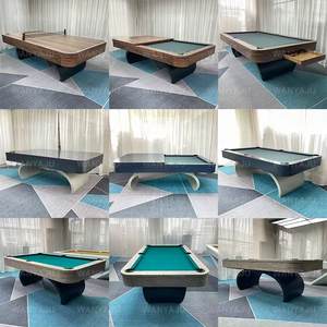 Mesa de Billar de Lujo Multifuncional para Exteriores de 7, 8 y 9 Pies, con Cajón, para Uso Familiar y Comedor, Venta al por Mayor 2026 - Product Image 3