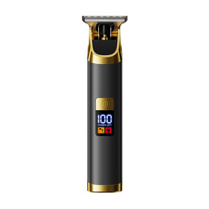เครื่องตัดผมมืออาชีพ ใบมีดสแตนเลสกำลังสูง กันน้ำ IPX7 ชาร์จ USB ได้ ใช้ในบ้าน - Product Image 1