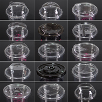 Gobelets en PP transparent en forme de U de 360/420/500/600/700/1000 ml pour boissons froides et café glacé, avec couvercles disponibles – Vente en gros