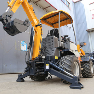 Nouvelle Mini-chargeuse sur pneus 2026 avec pelle rétrocaveuse intégrée et fonction tracteur - Product Image 3