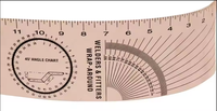 Outil de marquage de tuyaux flexible LongTaiSafety, pour tuyaux de 4 à 12 pouces de diamètre