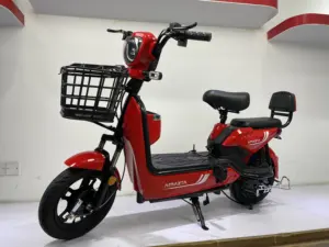 Scooter chino barato para la venta bicicletas eléctricas de doble asiento bicicleta eléctrica más barata pequeña bicicleta eléctrica 500W ebike 14 pulgadas