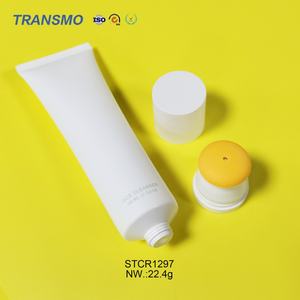 Tube vide OEM d'usine pour nettoyant visage, crème pour les mains, 100 ml, avec brosse en silicone, emballage pour crème nettoyante visage avec bouchon à clapet - Product Image 5