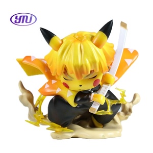 アクションフィギュア悪魔スレイヤーアガツマゼニツCosピカチュウアニメPVCモデルおもちゃ - Product Image 1