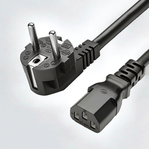 Sipu Châu Âu cee7/7 cắm để IEC C13 dây nguồn sjtw dây loại ip11 mức độ cho PC máy tính & màn hình Châu Âu tương thích - Product Image 3