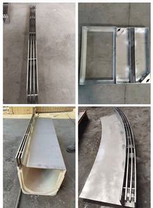 Canal de Drenaje de Acero Inoxidable, Canal de Drenaje Moderno Tipo Fresa, Sistema de Protección de Canal de Agua Superficial <span class=keywords><strong>para</strong></span> Aceras, <span class=keywords><strong>Bañeras</strong></span> y Hoteles, Fácil Instalación - Product Image 5