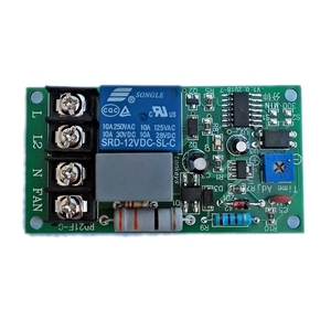 Module de temporisation RD21F-C 0-5 heures à arrêt programmable 220V pour ventilateur, lampe et refroidissement spécial - Product Image 1