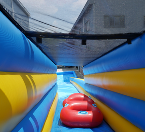 <span class=keywords><strong>Parc</strong></span> gonflable géant en PVC commercial extérieur personnalisé de toboggan pour le jardin jouer enfants et adultes jeux d'eau - Product Image 4