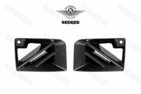 SQ Design Prepreg Entrées d'air de pare-chocs avant en fibre de carbone pour BMW M2 G87 2023 +