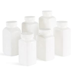 Wholesale 120ml-300ml Square <b>Capsule</b> Bottle Plastic Medicine Bottles <b>Empty</b> Plastic Bottle With Screw Caps HDPE - Product Image 3