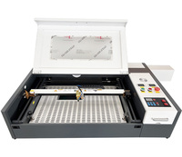 Machine de gravure laser CO2 4060 avec option rotative 40W 50W 60W, découpeuse laser de bureau pour gravure cylindrique sur bois et acrylique