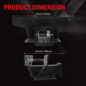 Meilleure vente, barre d'attelage de <span class=keywords><strong>remorque</strong></span> pour Jeep Wrangler JK 2007-2018, 2 portes et 4 portes illimitées - Product Image 2